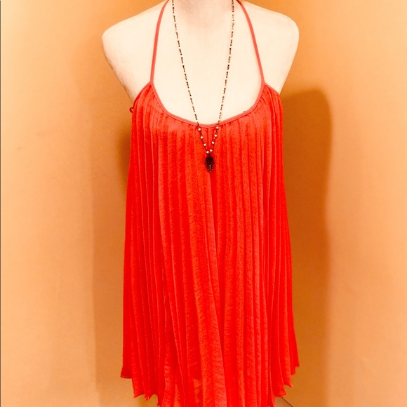 BCBG Giselle Strappy Pleated Cocktail Dress 💜 - Picture 4 of 7